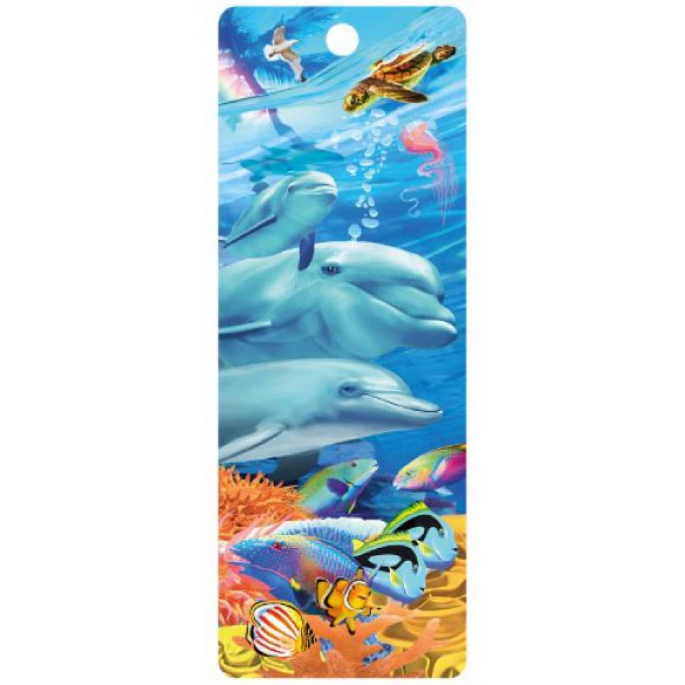 3D Könyvjelző - Delfin calád