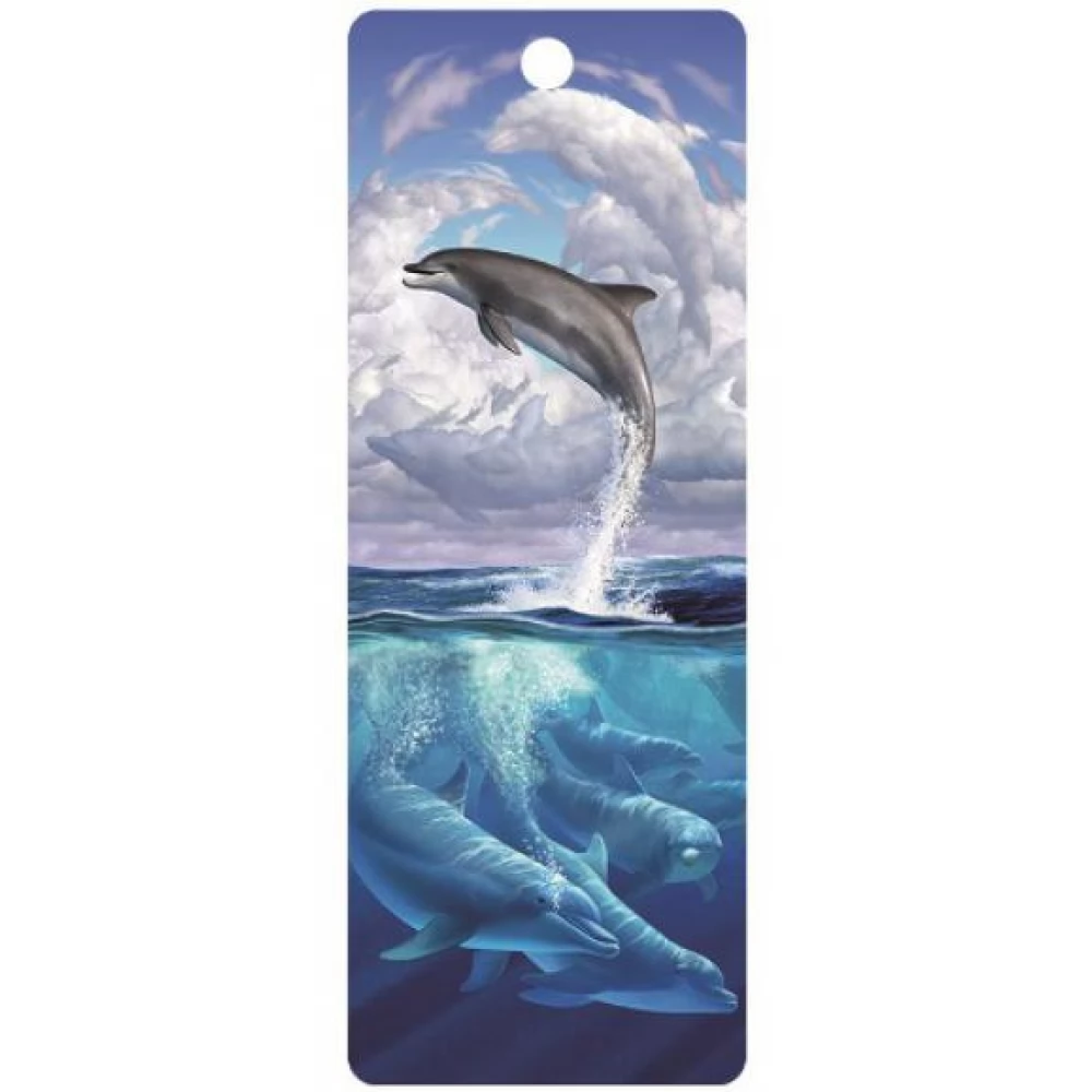 3D könyvjelző - Delfin szimfónia