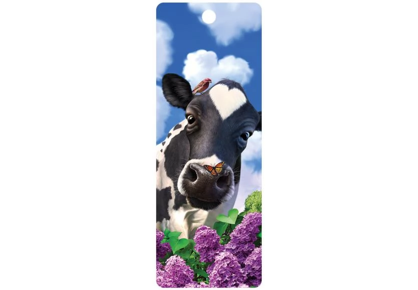 3D könyvjelző - Kíváncsi boci
