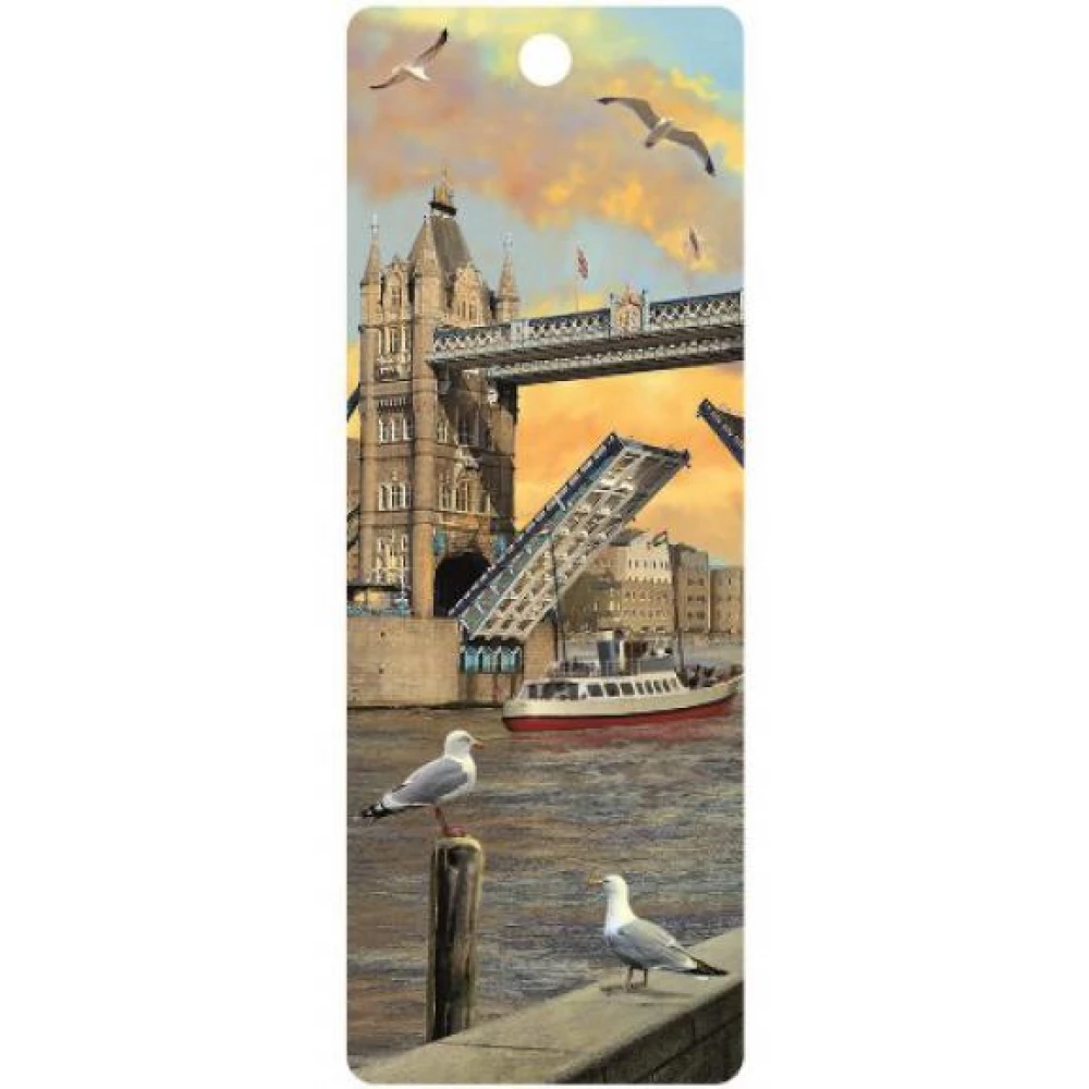 3D könyvjelző - Tower Bridge