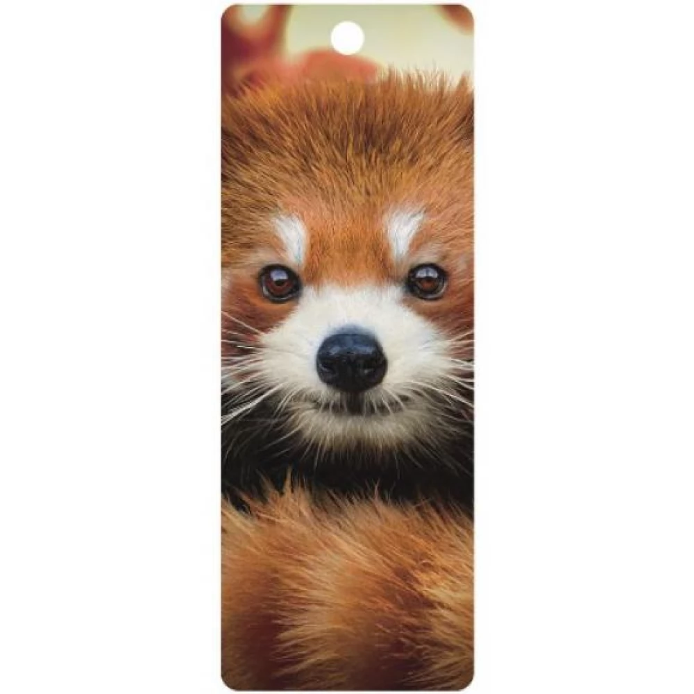3D könyvjelző - Vörös panda