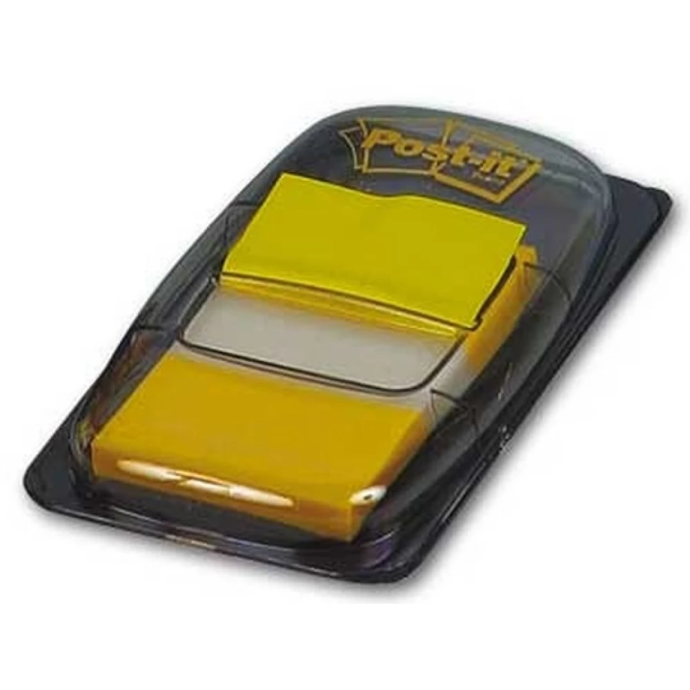 3M POSTIT 680-5 25x43mm öntapadós 50db jelölőcímke sárga