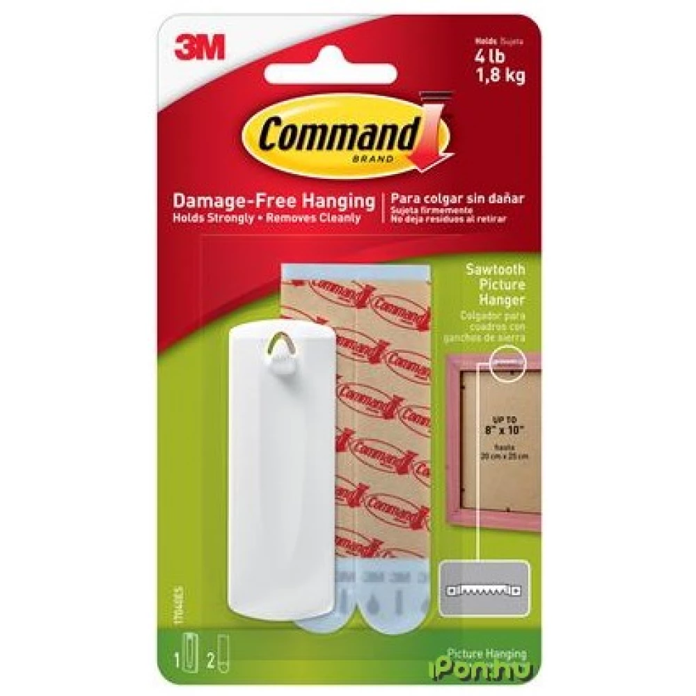 3M SCOTCH Command Műanyag képkeret akasztó