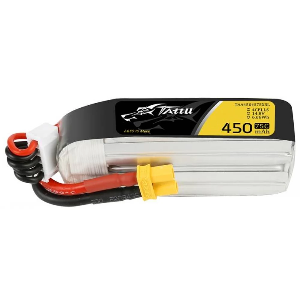 450mAh 14.8V 75C 4S1P Long