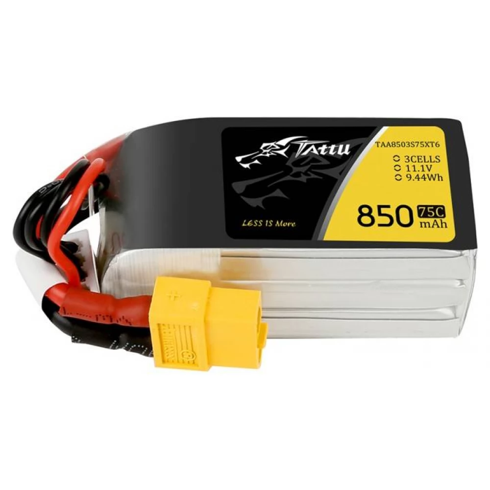 850mAh 11.1V 75C 3S1P Konektor XT60