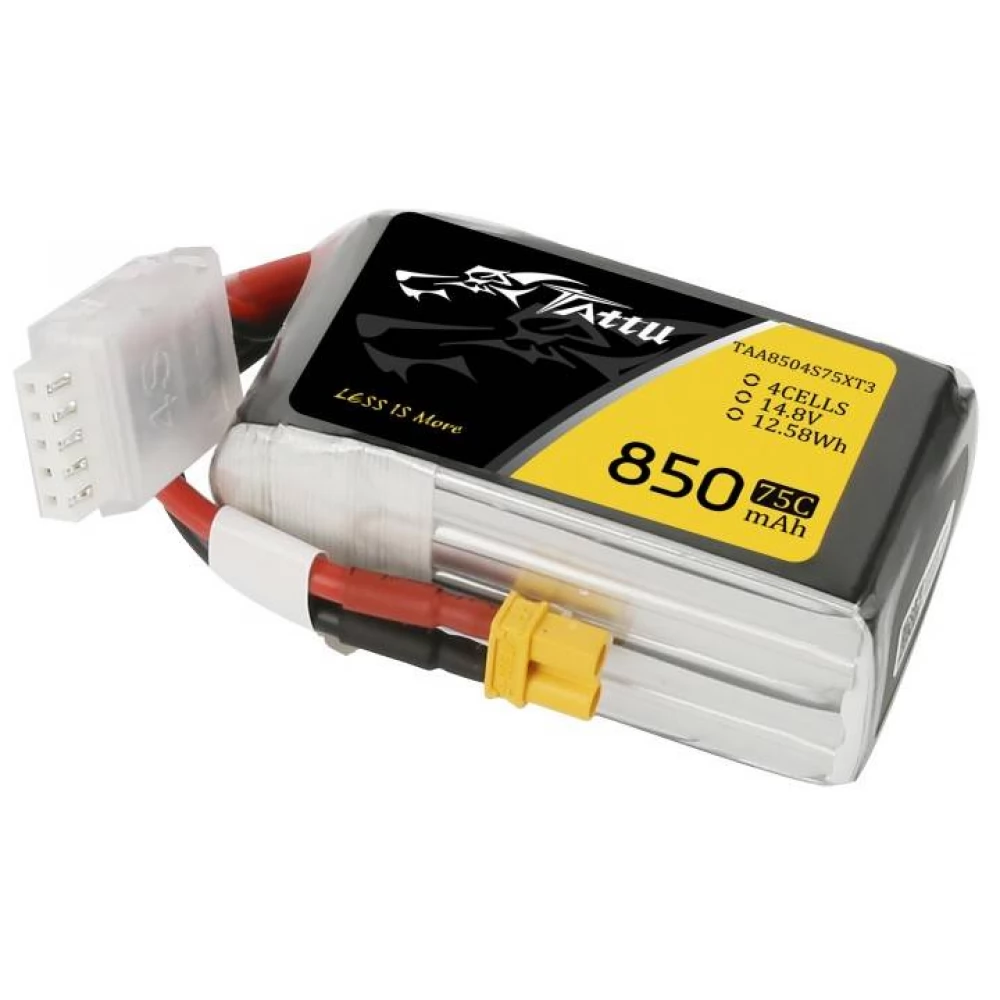 850mAh 14.8V 75C 4S1P