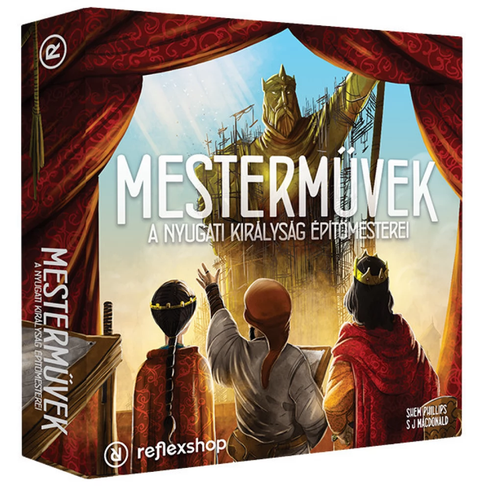 A nyugati királyság építőmesterei: Mesterművek társasjáték kiegészítő