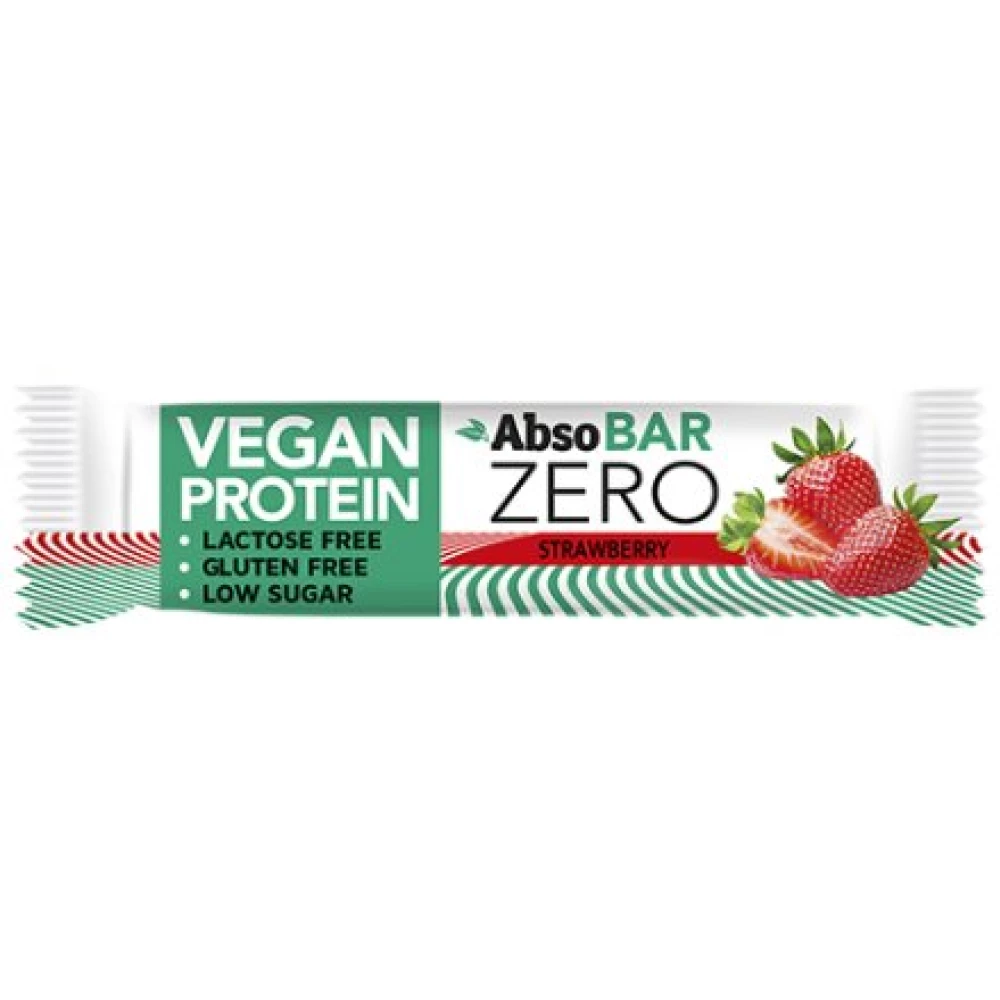 Absorice absobar zero vegan proteinszelet strawberry 40 g