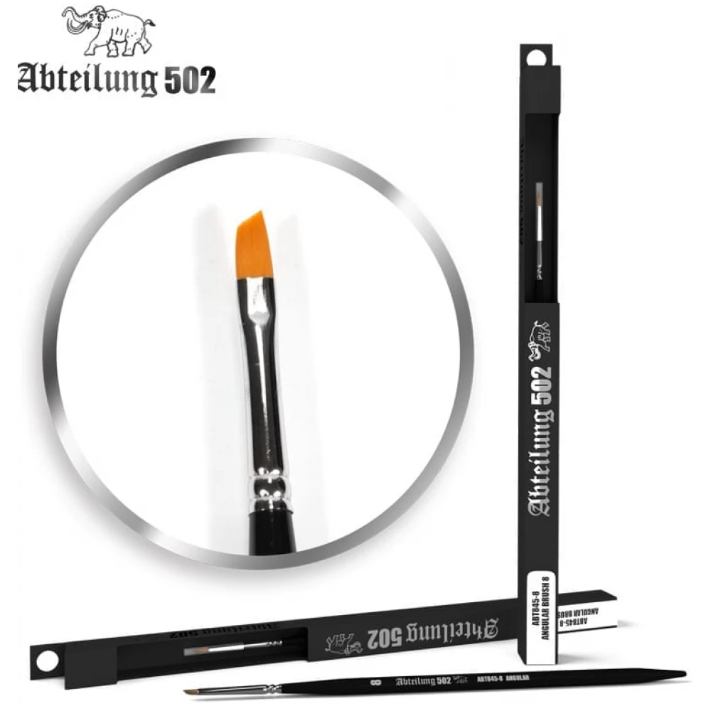Abteilung 502 Angular Brush 8 szögletes fejű ecset