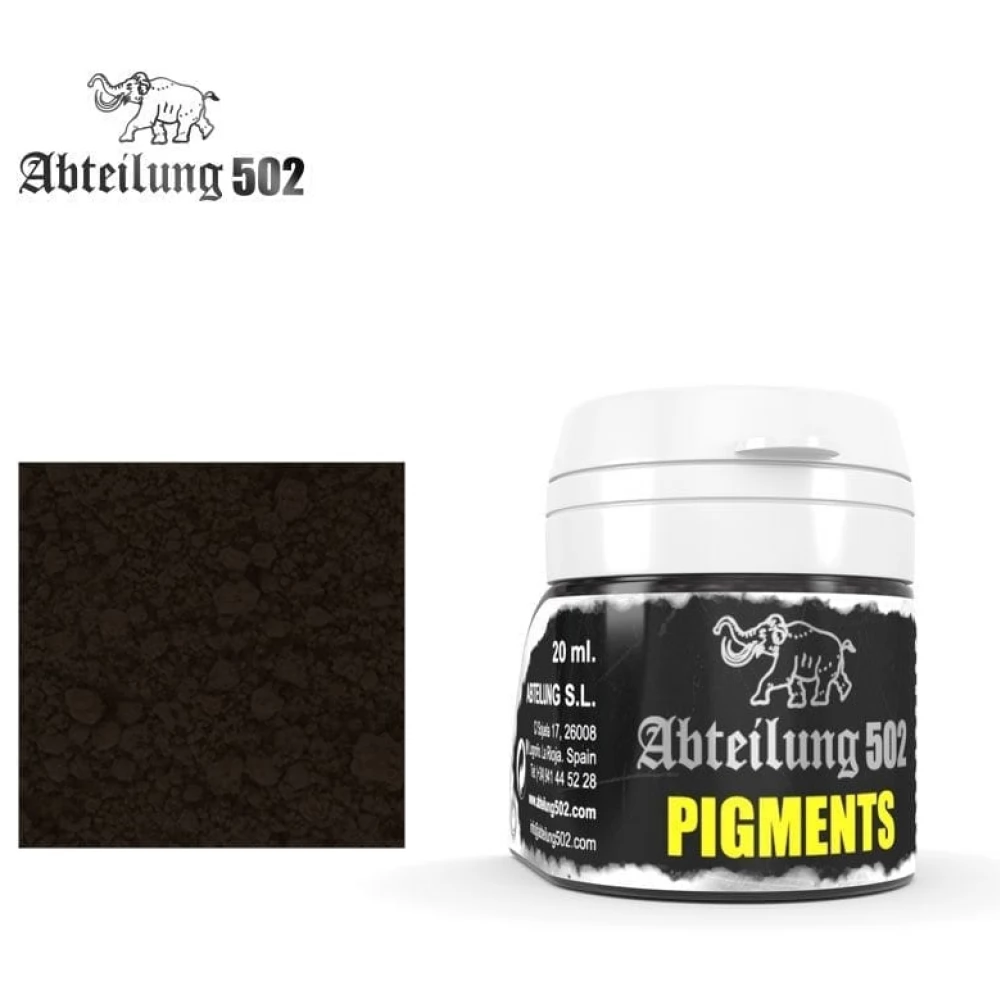 Abteilung 502 Burned Grease sötét pigment 20ml