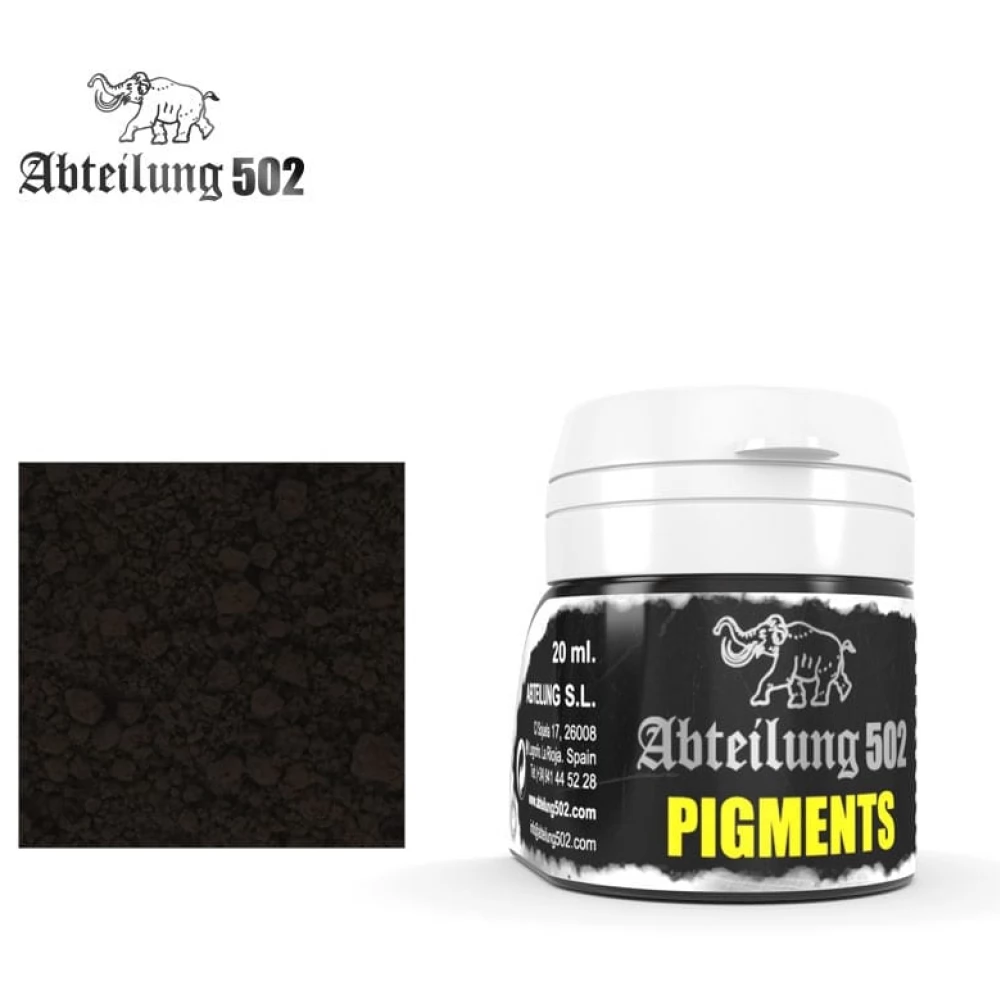 Abteilung 502 Burnt Steel Blue sötét kékes pigment 20ml