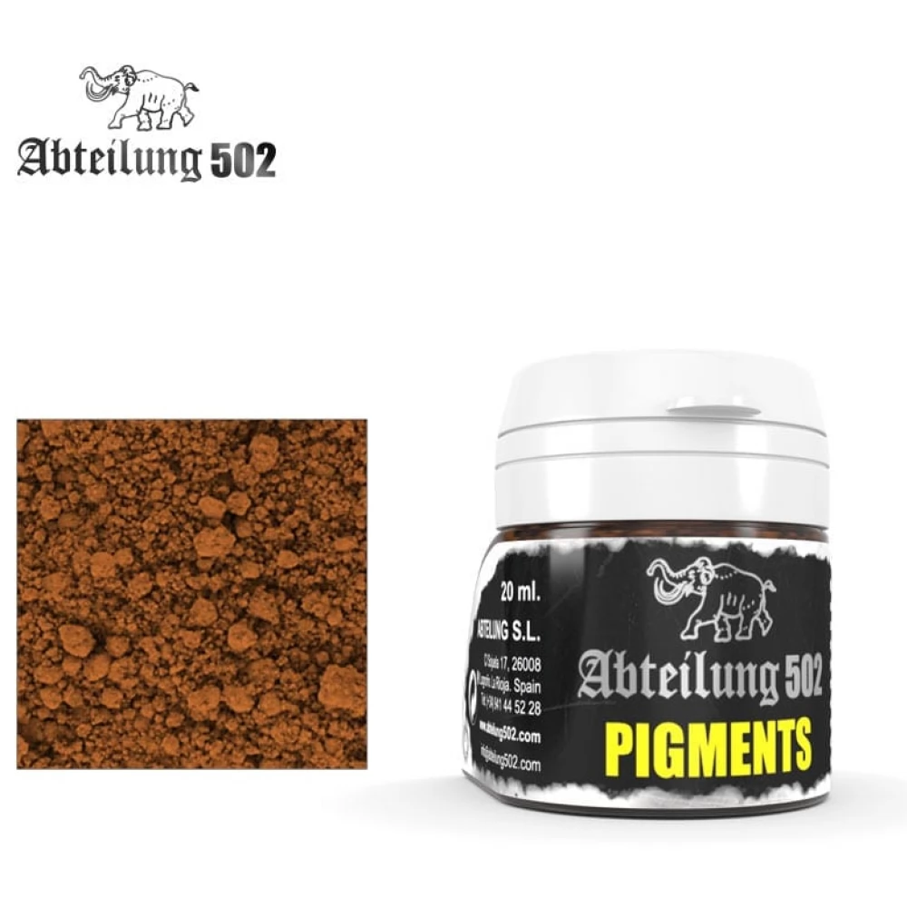 Abteilung 502 Light Rust barna pigment 20ml
