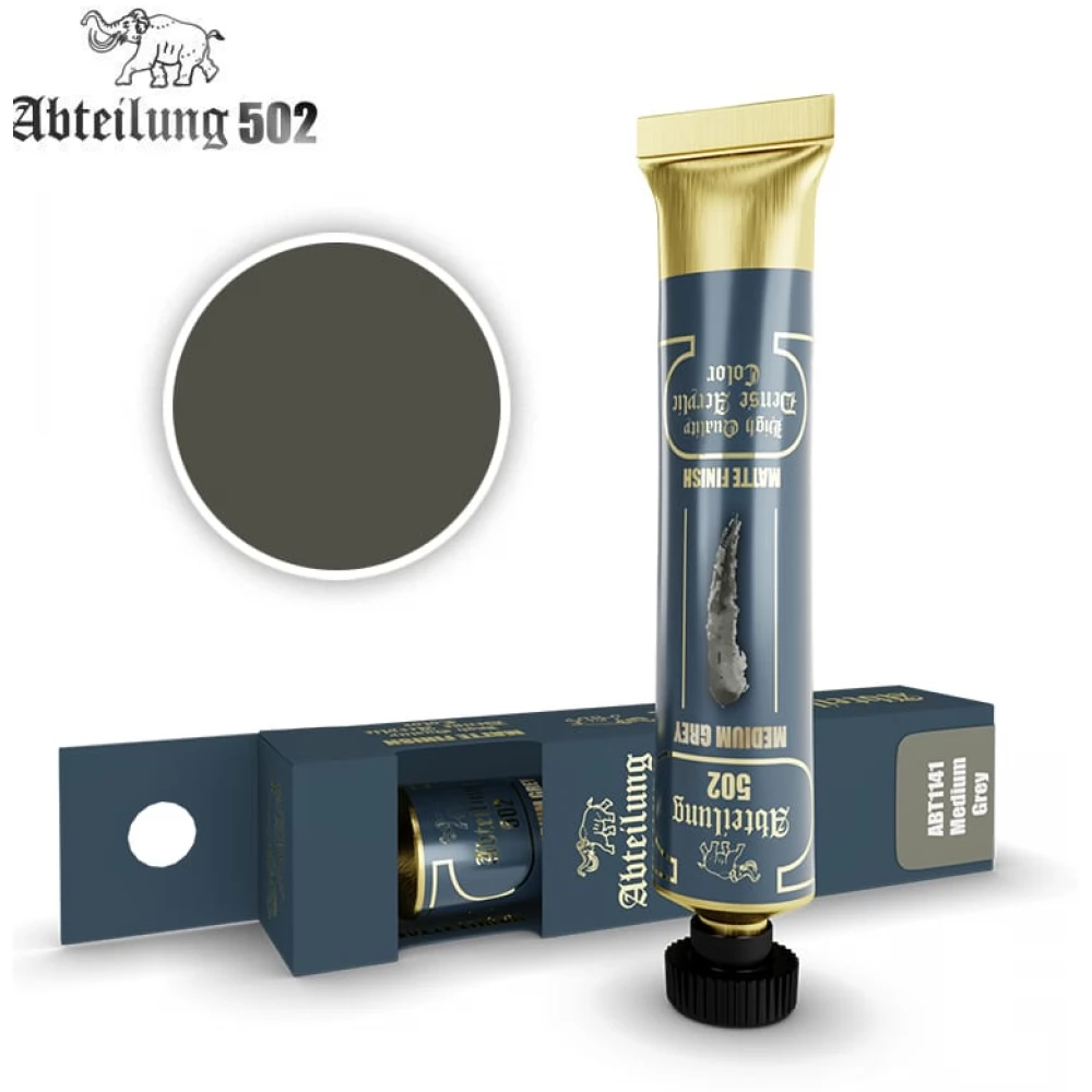 Abteilung 502 Medium Grey szürke akrilfesték 20ml