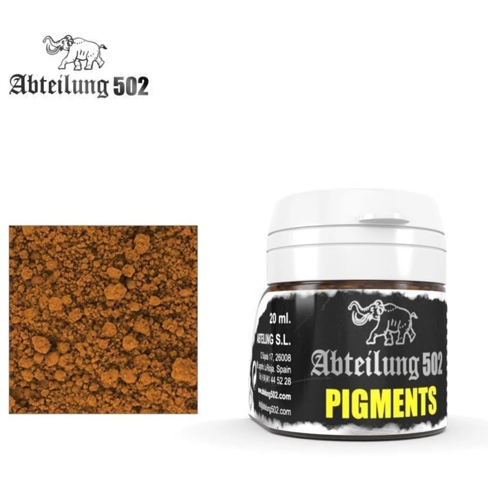 Abteilung 502 Ochre Rust okkersárga pigment 20ml