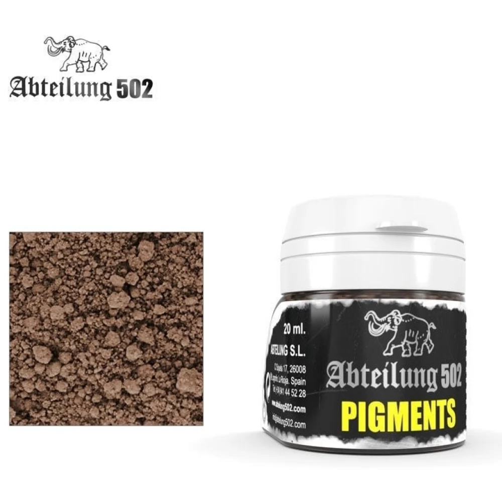Abteilung 502 Rubbel Dust barna pigment 20ml