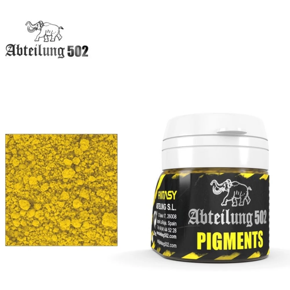 Abteilung 502 Sulfur Yellow sárga pigment 20ml