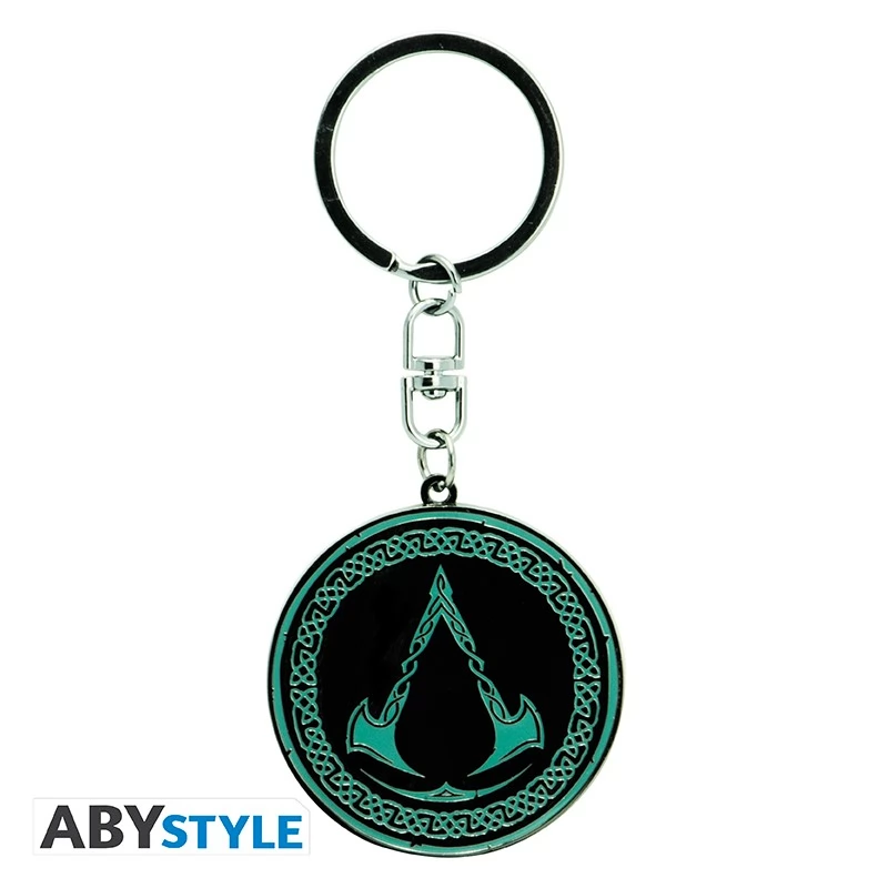 ABYSSE Assassins Creed Crest Valhalla kulcstartó