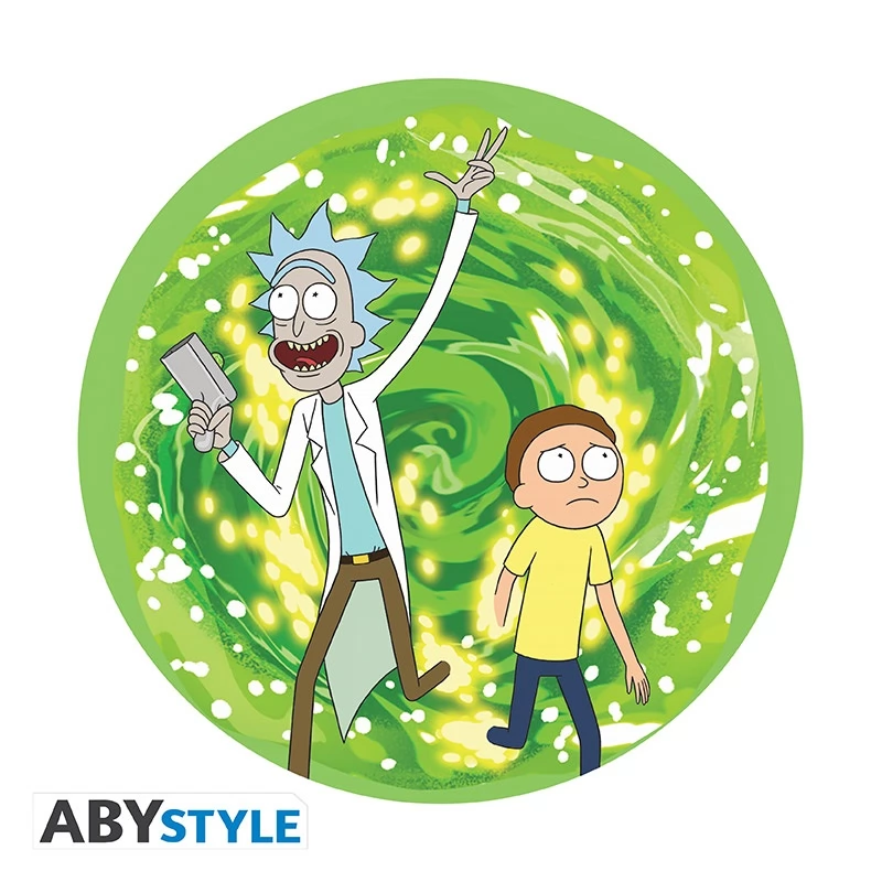 ABYSSE Rick and Morty "Portal" hajlékony egérpad