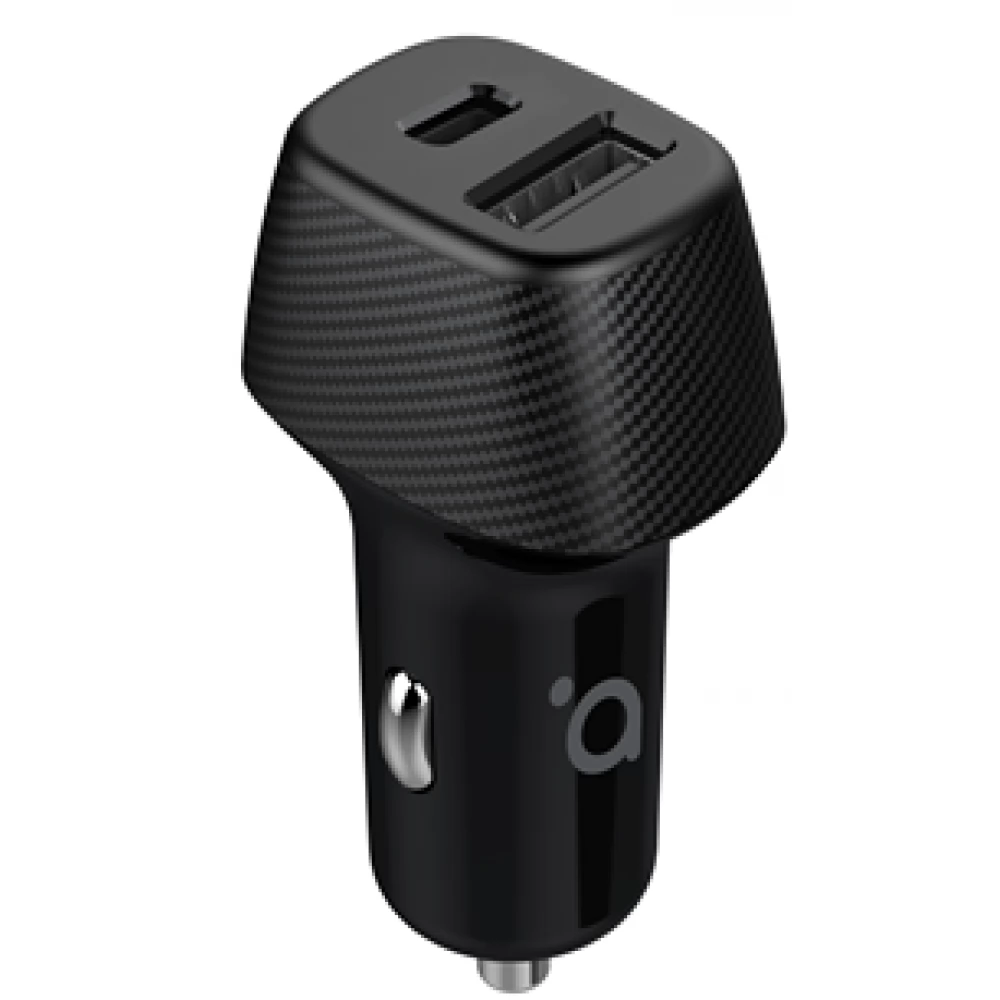 ACME CH112 PD USB Type-A USB Type-C autós gyorstöltő 18W