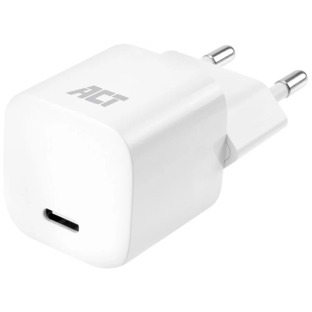 ACT CONNECTIVITY AC2120 Kompakt USB-C töltő 20 W Power Delivery funkcióval
