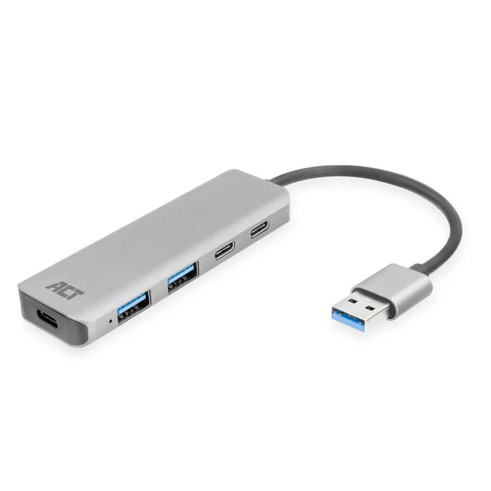 ACT CONNECTIVITY AC6125 USB-A hub 3.0 2x USB-A 2x USB-C
