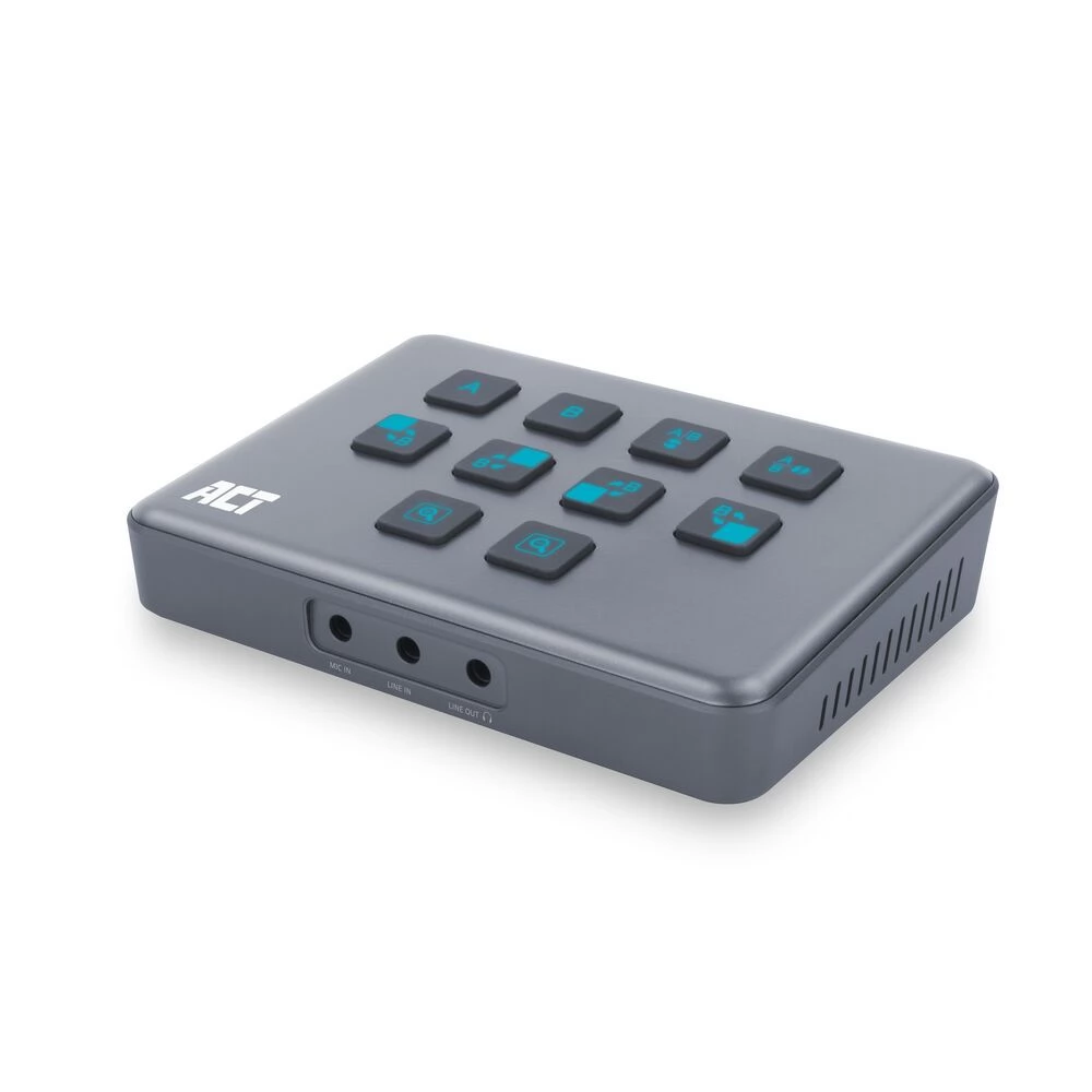 ACT CONNECTIVITY AC7610 Dual HDMI input USB-C Video Switcher