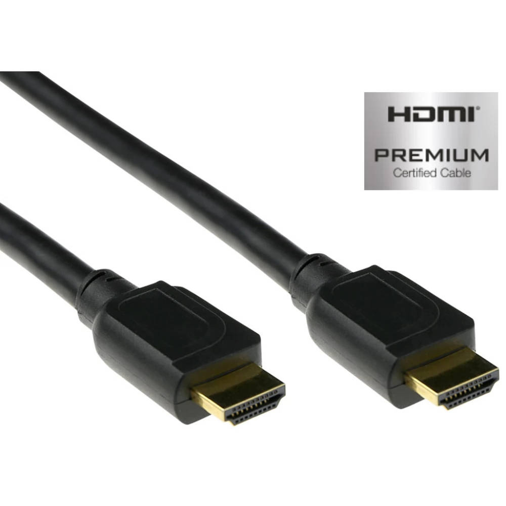 ACT CONNECTIVITY HDMI 2.0 Összekötő Fekete 50cm AK3941