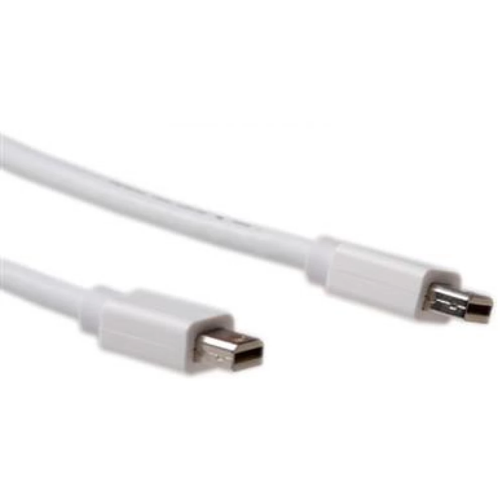 ACT CONNECTIVITY Mini DisplayPort Összekötő Fehér 1.5m AK3960
