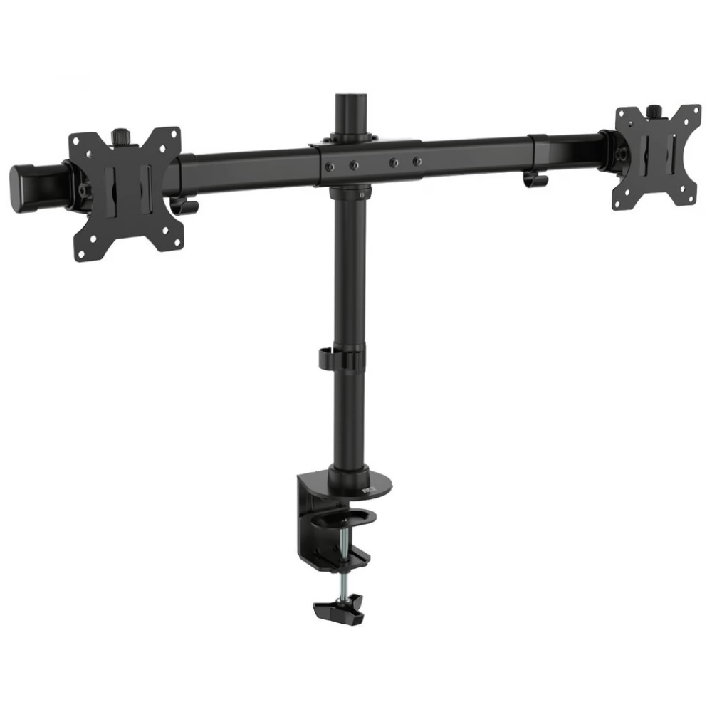 ACT CONNECTIVITY Monitor Desk Mount with Crossbar 2 screens up to 27"