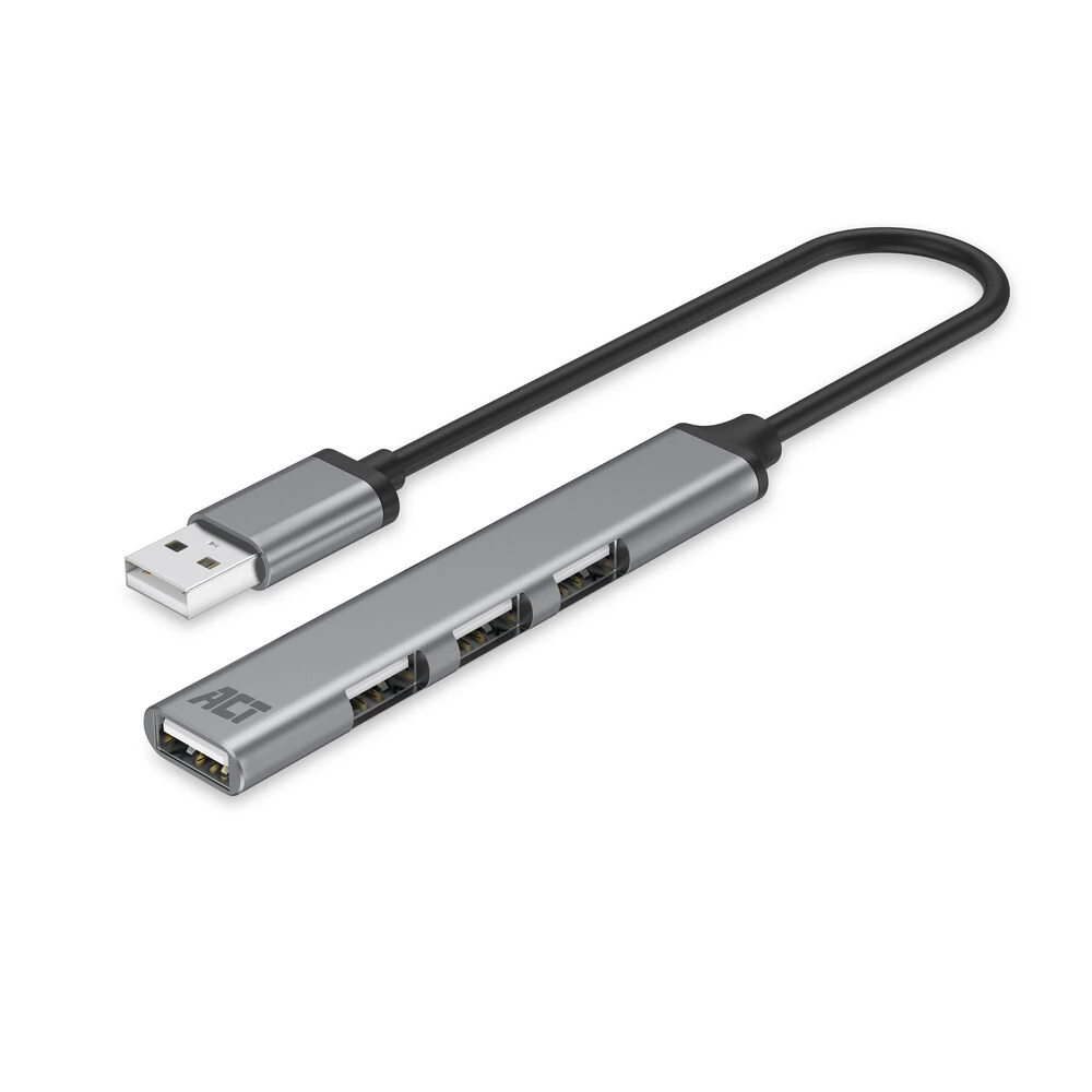 ACT CONNECTIVITY USB-A hub 2.0. 4 portos USB-A