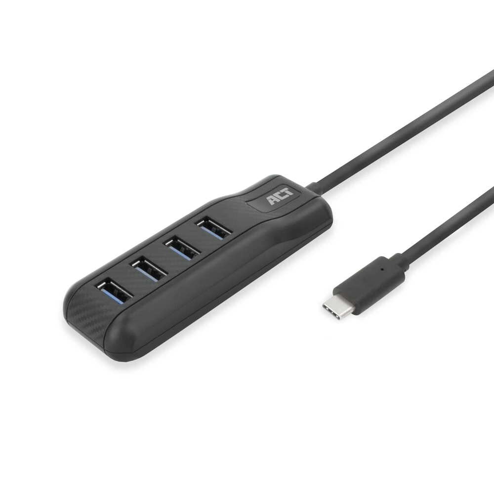 ACT CONNECTIVITY USB-C hub 3.0. 4 portos USB-A
