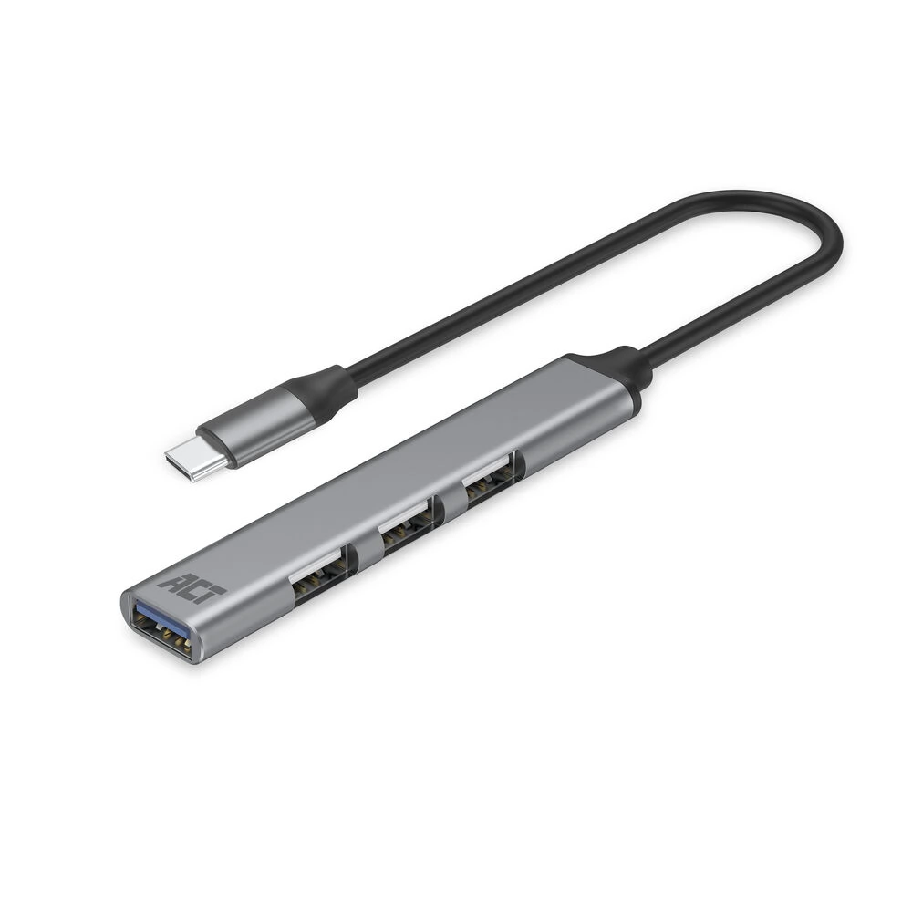 ACT CONNECTIVITY USB-C hub. 3x USB-A 2.0 és 1x USB-A 3.0