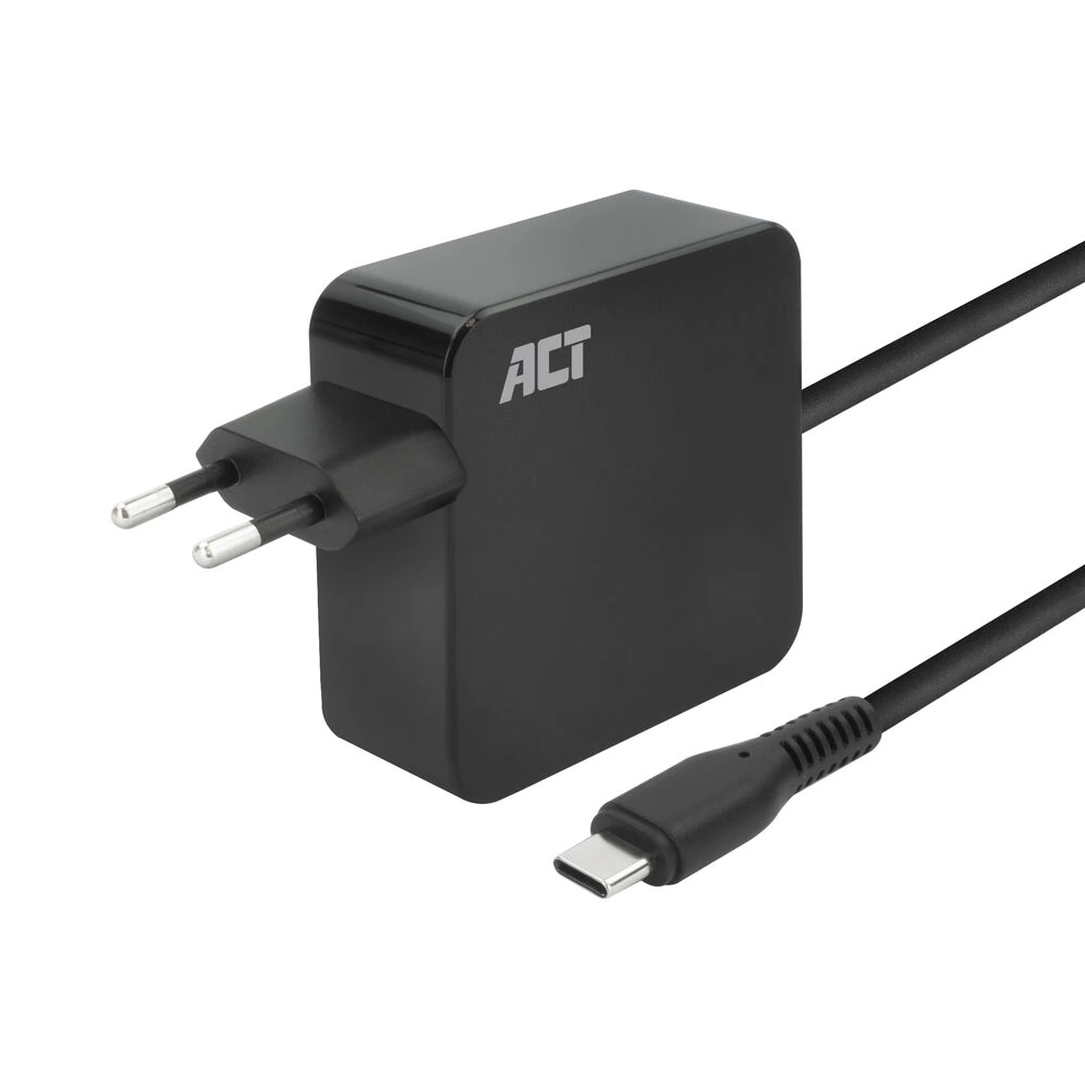 ACT CONNECTIVITY USB-C laptop fali töltő 65W Power Delivery profilokkal