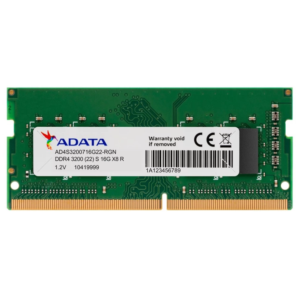 ADATA 16GB Premier Notebook DDR4 3200MHz CL22 AD4S3200716G22-RGN