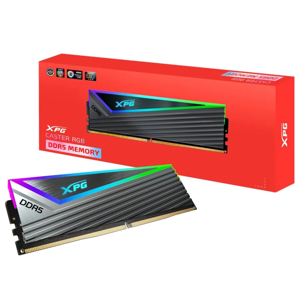 ADATA 16GB XPG Caster RGB DDR5 6000MHz CL40 AX5U6000C4016G-CCARGY