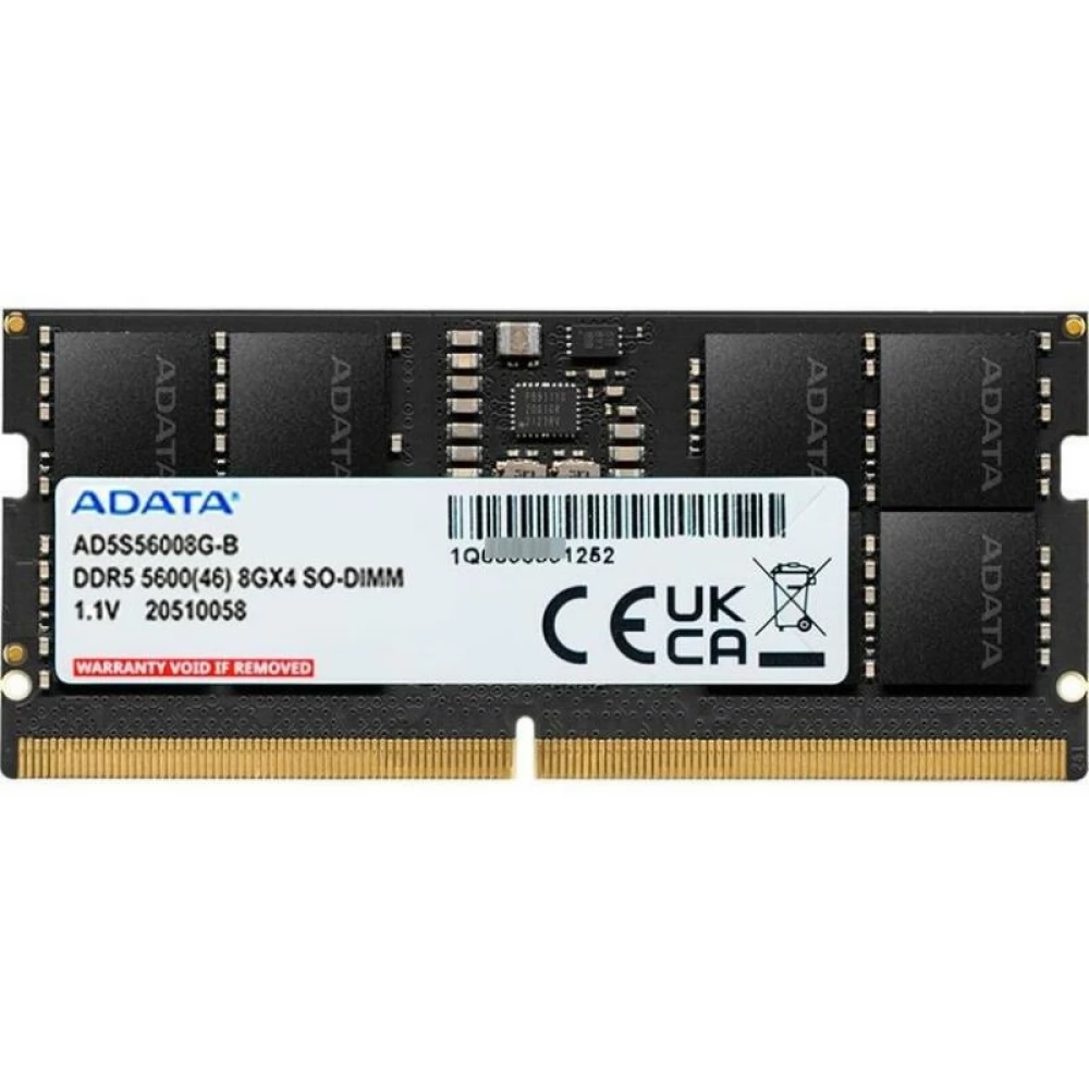 ADATA 8GB Notebook DDR5 5600MHz CL46 AD5S56008G-S