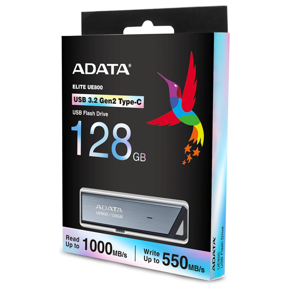 ADATA UE800 128GB USB 3.1 Type C Szürke
