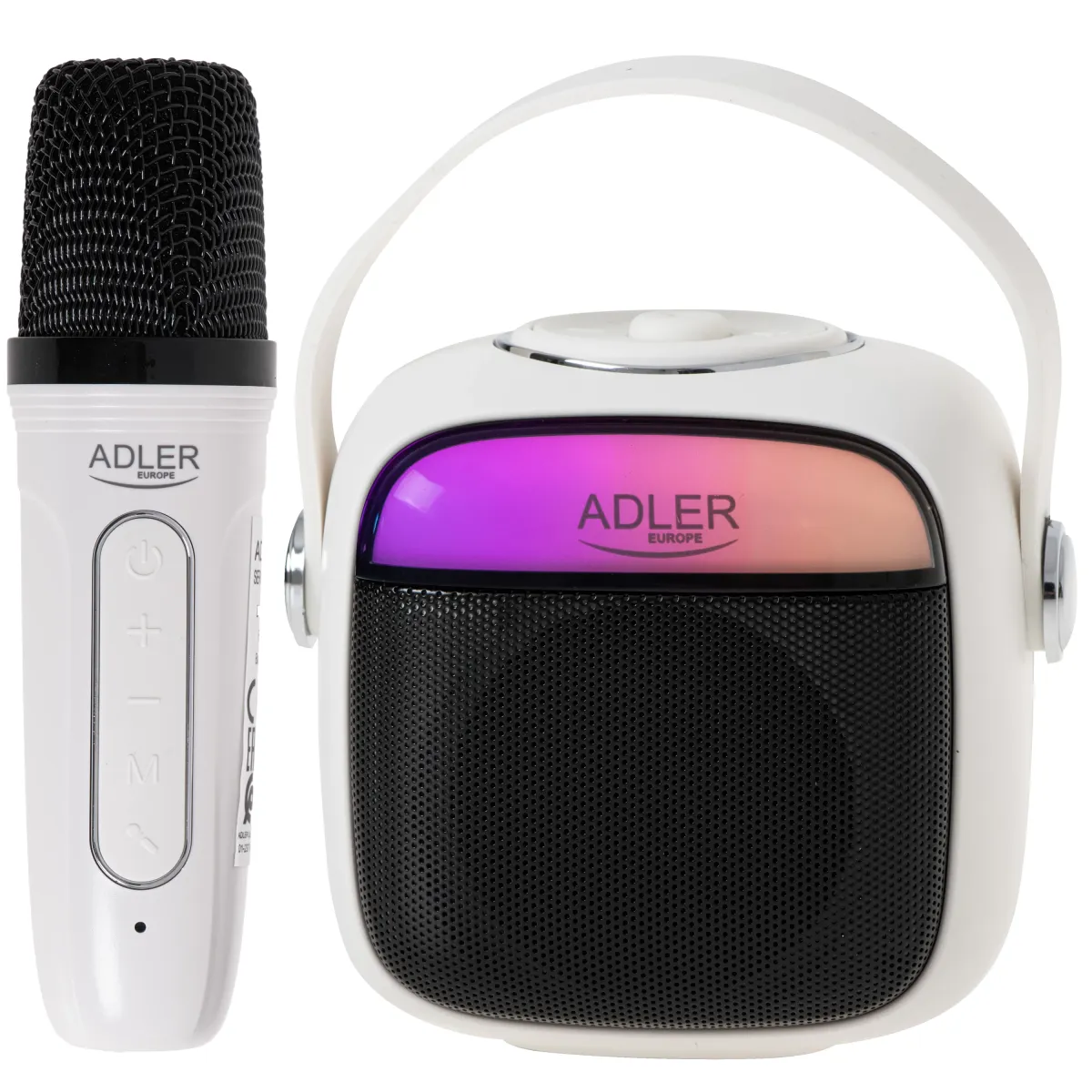 ADLER AD 1199 Karaoke BT Hangszóró fehér
