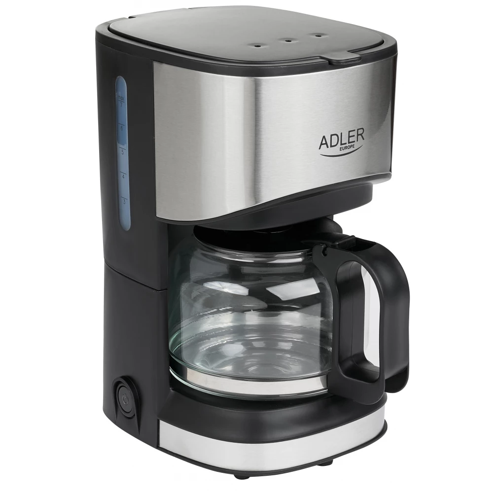 ADLER AD 4407 Kávéfőző 0.7 L 550 W fekete / ezüst