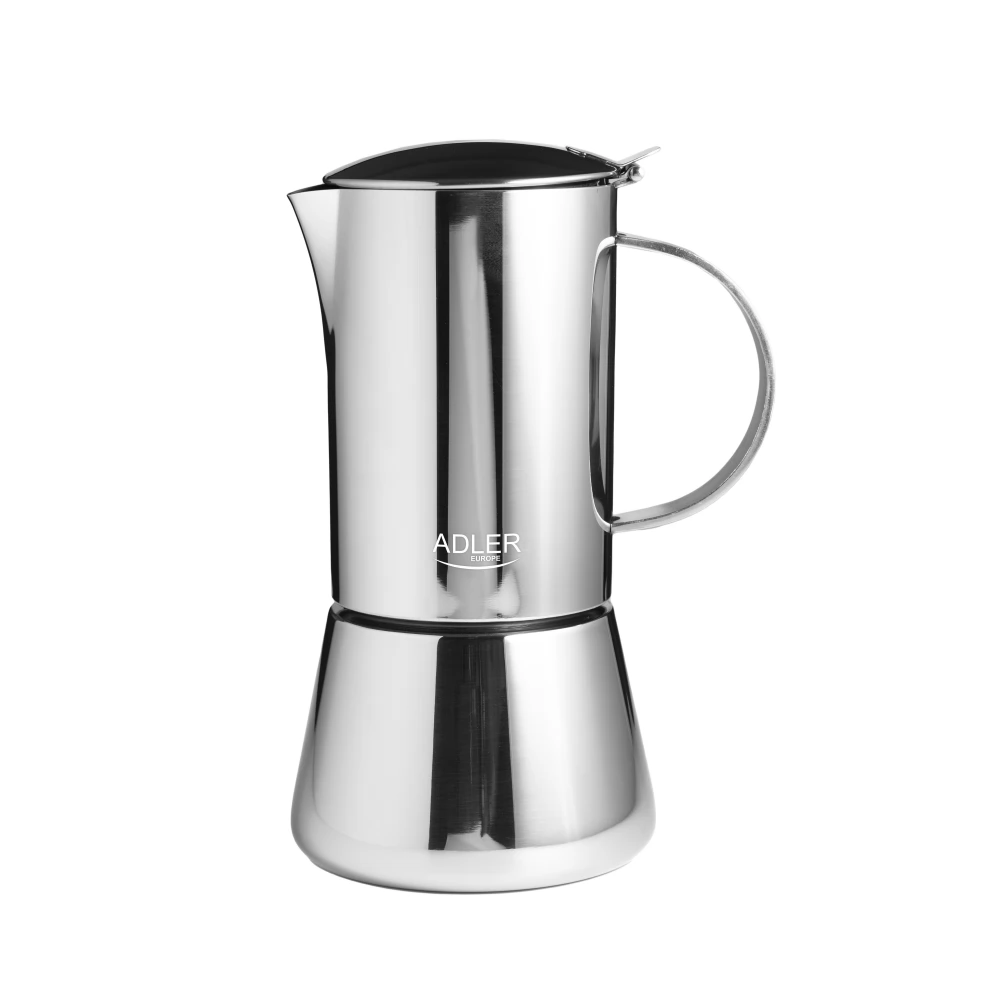 ADLER AD 4419 Eszpresszó kávéfőző 350ml Ezüstszínű acél