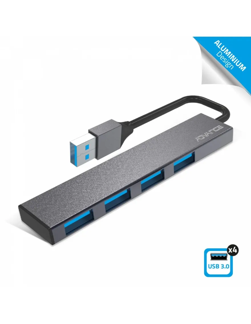 ADVANCE HUB-405AL Xpand Smart USB 3.0 / HUB with 4 x USB 3.0 Ports