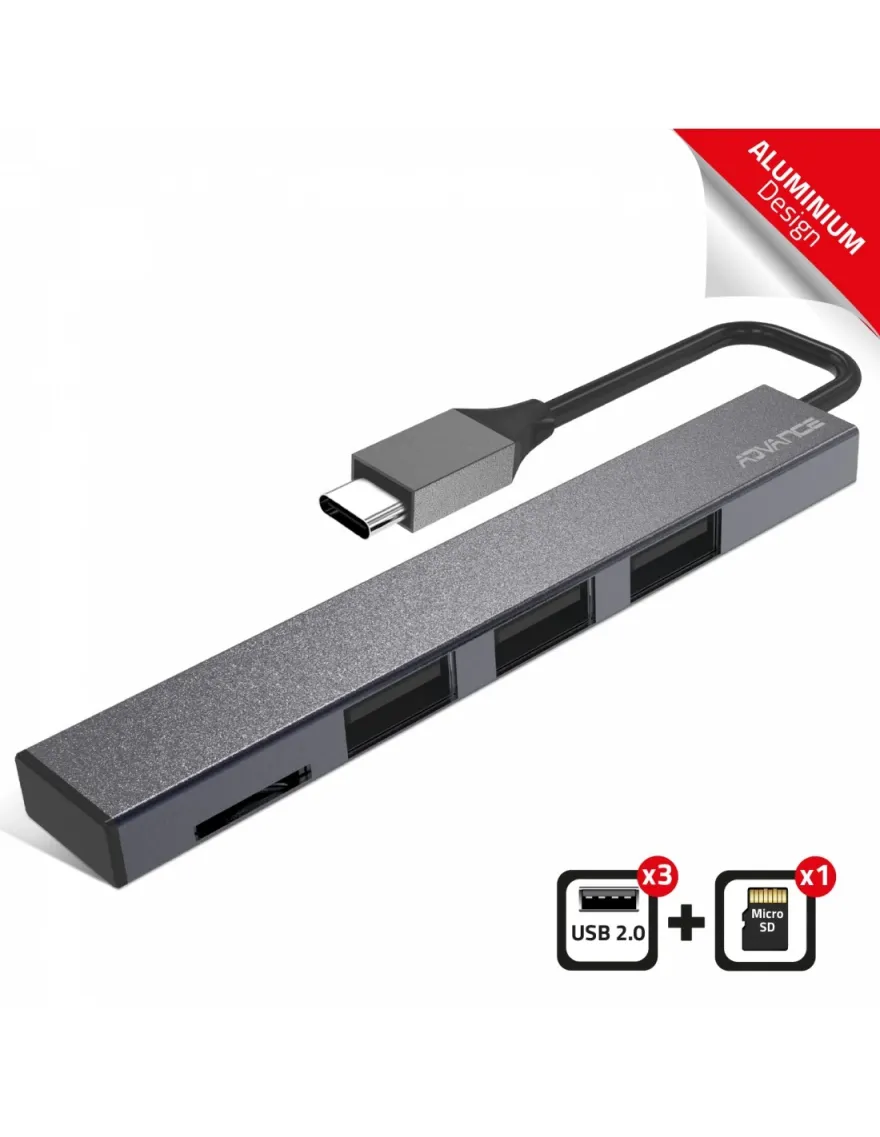 ADVANCE HUB-C3U2C Xpand Smart USB-C / 2in1 HUB