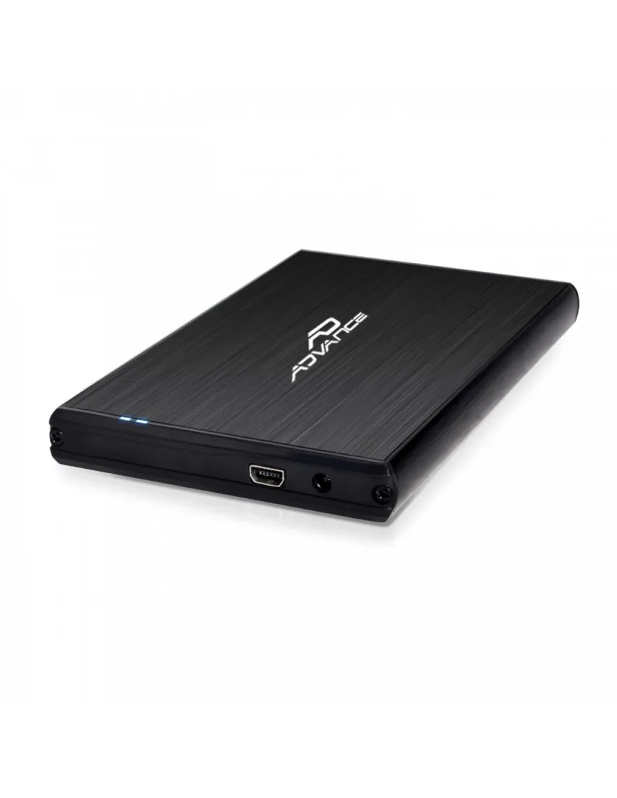ADVANCE Steeldisk 2.5" SATA USB3.0 külső ház fekete