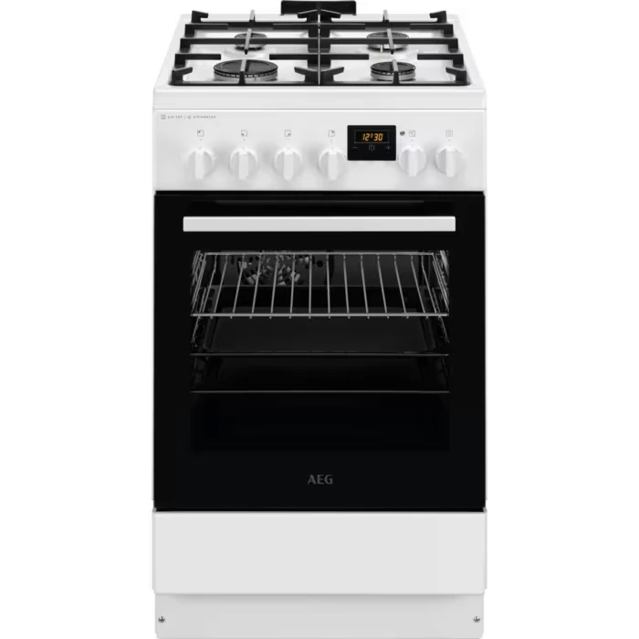 AEG CKB56490BW Kombinált tűzhely A Fehér