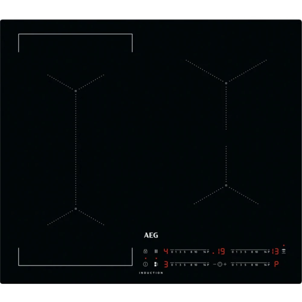 AEG IKE64441IB Indukciós lap Bridge funkcióval Beépíthető indukciós főzőlap 60 cm