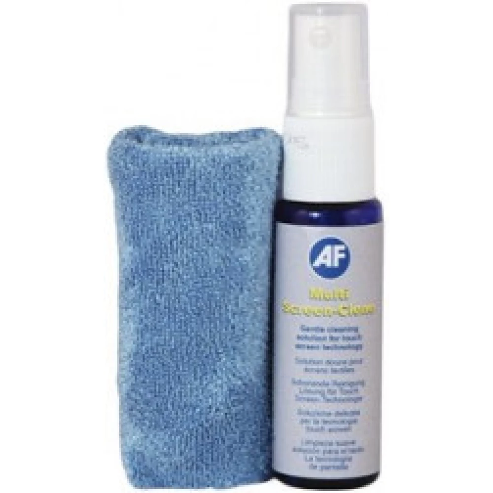 AF Multi-Screen Clene képernyőtisztító spray mikroszálas kendővel 25 ml