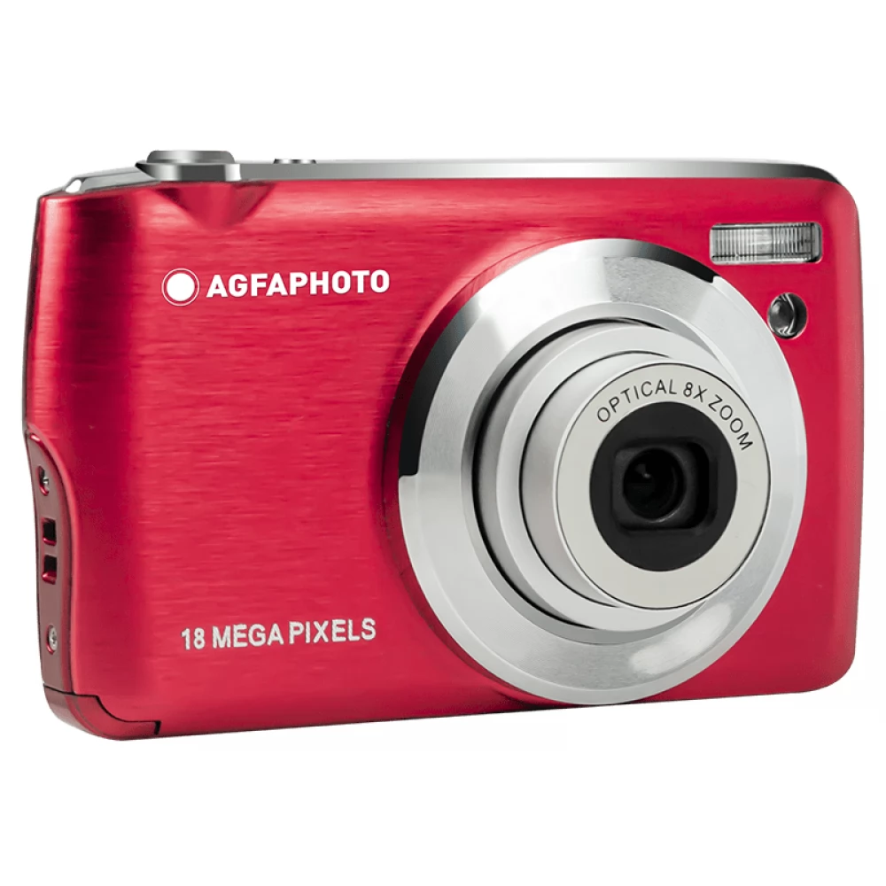AGFAPHOTO DC8200 kompakt fényképezőgép piros