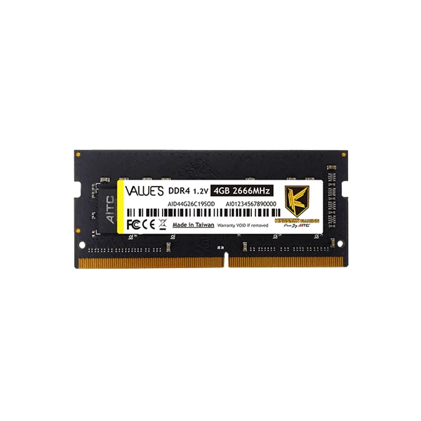 AITC 8GB Kingsman Notebook DDR4 2666MHz CL19 KSD48G26C19SOD