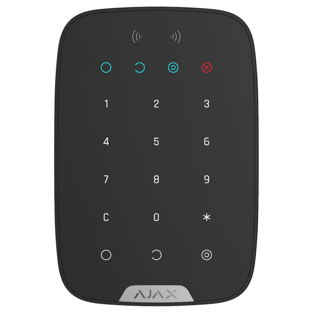 AJAX SYSTEMS Keypad Plus BL fekete
