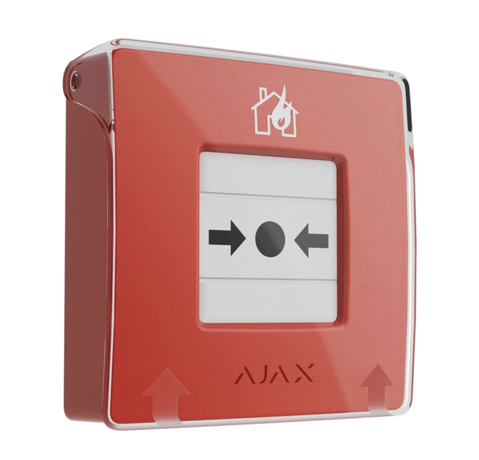 AJAX SYSTEMS ManualCallPoint (piros)